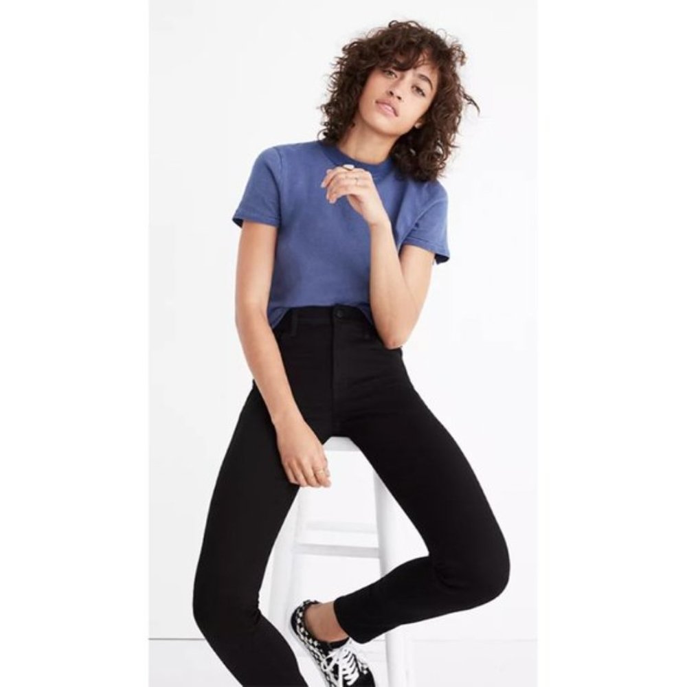 Madewell Roadtripper Denim Jeans Bennett Black 24 - Picture 1 of 11